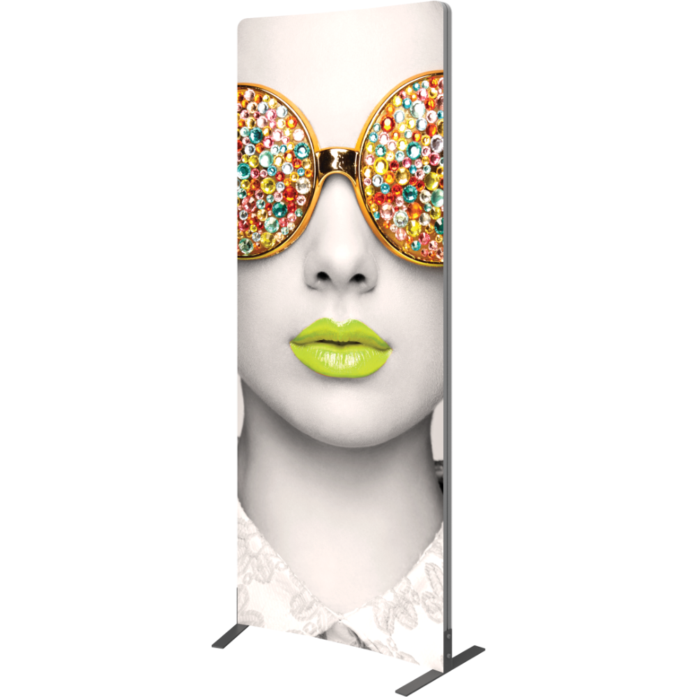 Vector Frame Curved 01 Fabric Banner Display