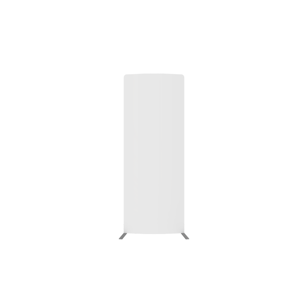 Vector Frame Curved 01 Fabric Banner Display
