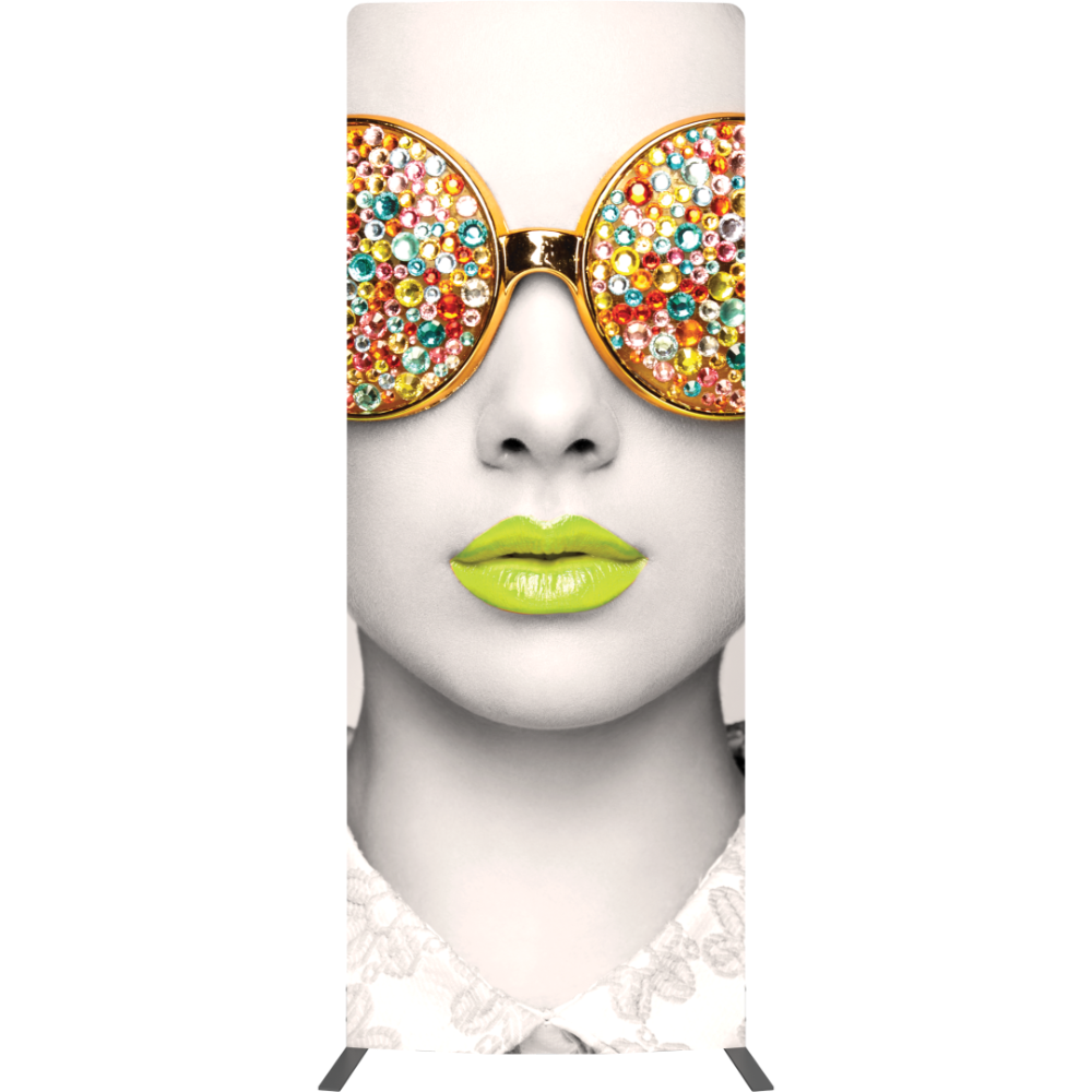 Vector Frame Curved 01 Fabric Banner Display