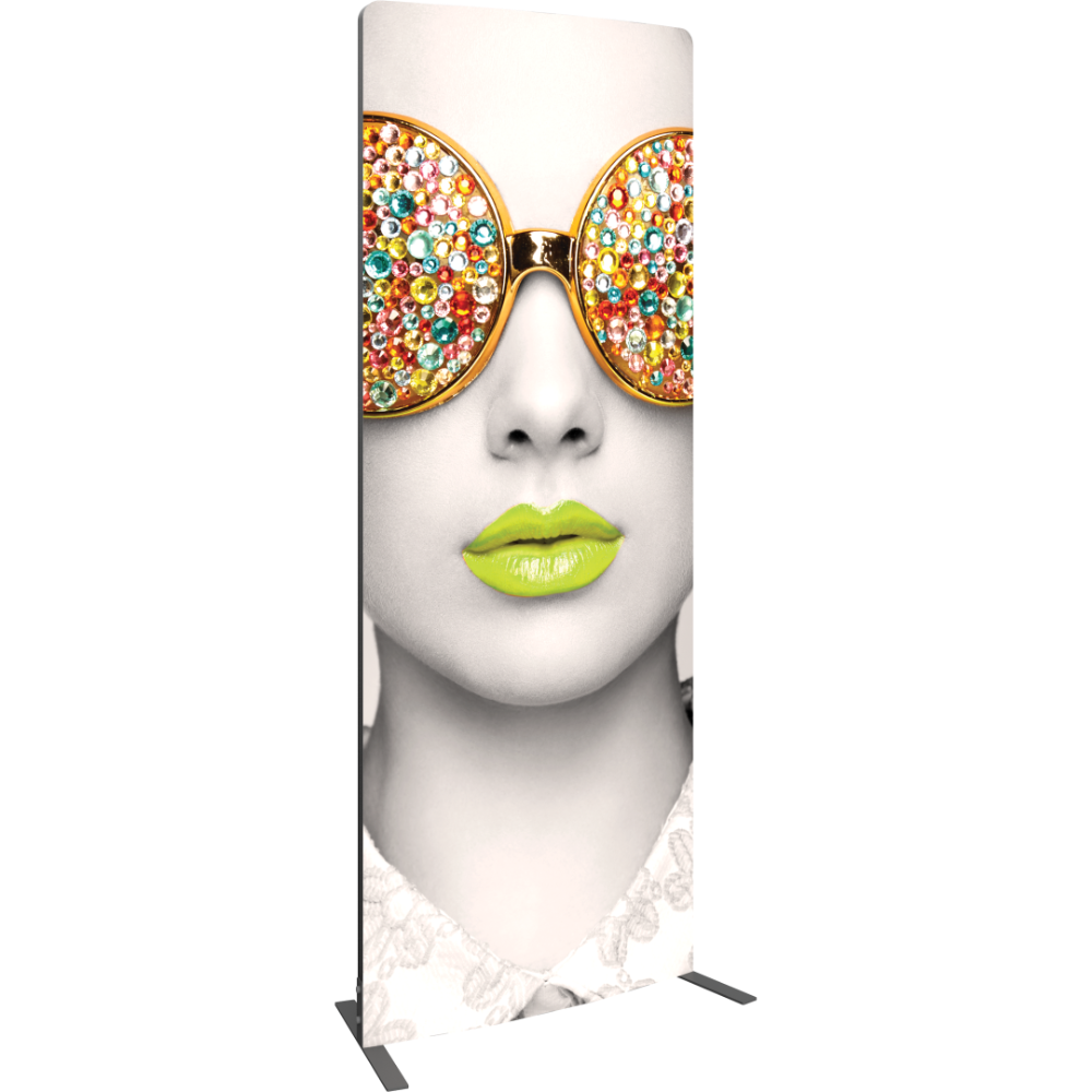 Vector Frame Curved 01 Fabric Banner Display