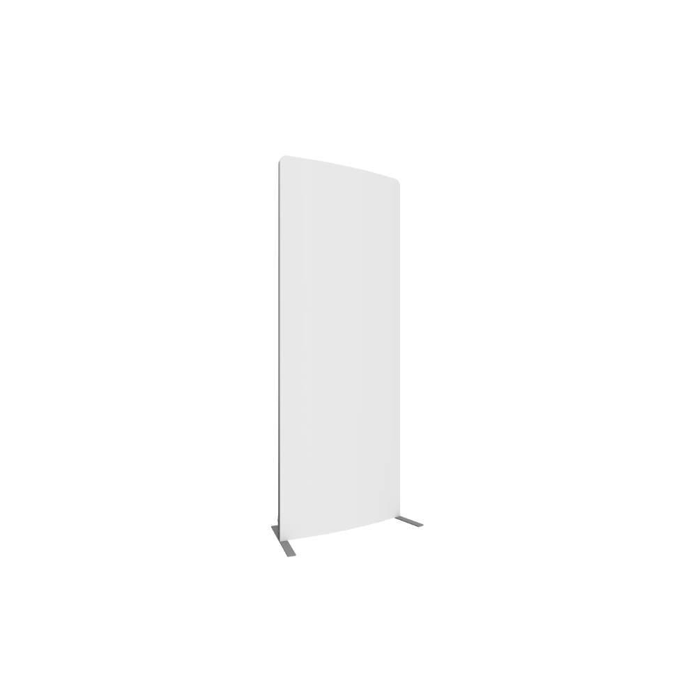 Vector Frame Curved 01 Fabric Banner Display