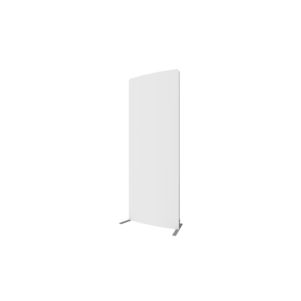 Vector Frame Curved 01 Fabric Banner Display