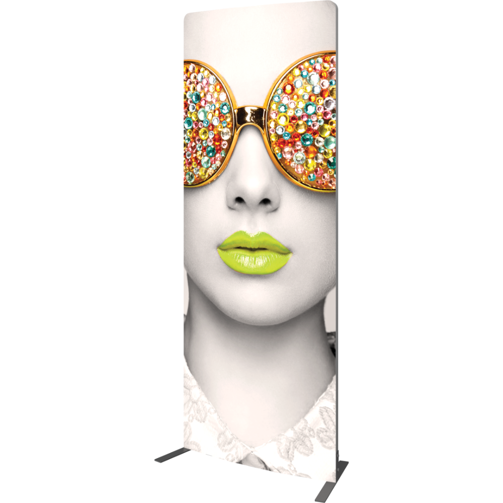 Vector Frame Curved 01 Fabric Banner Display