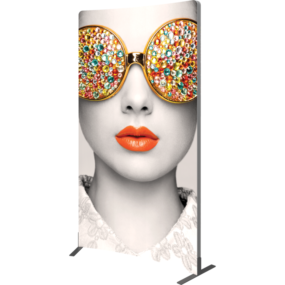 Vector Frame Curved 02 Fabric Banner Display
