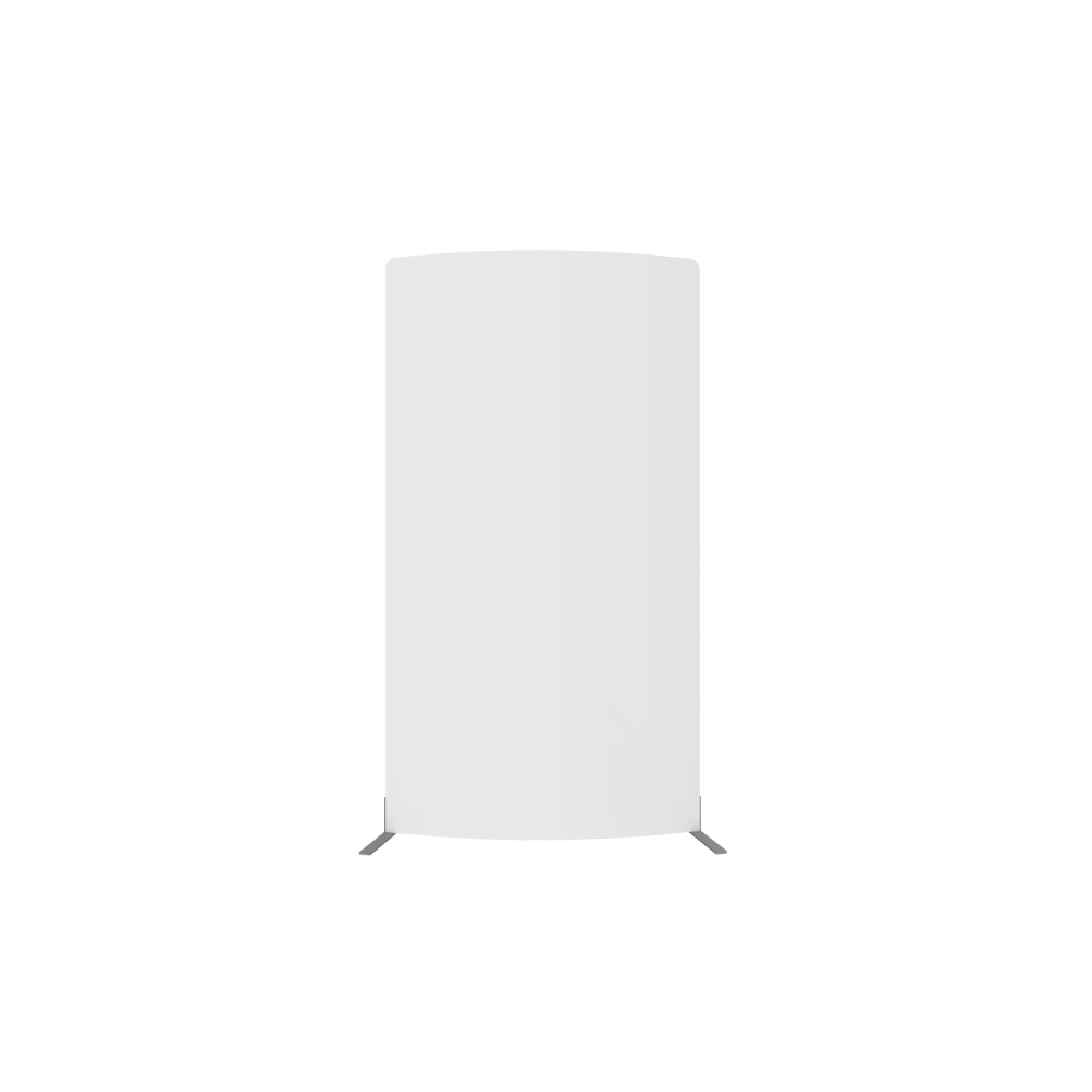 Vector Frame Curved 02 Fabric Banner Display