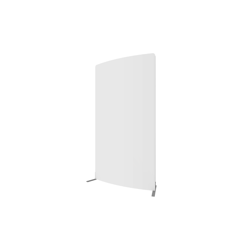 Vector Frame Curved 02 Fabric Banner Display