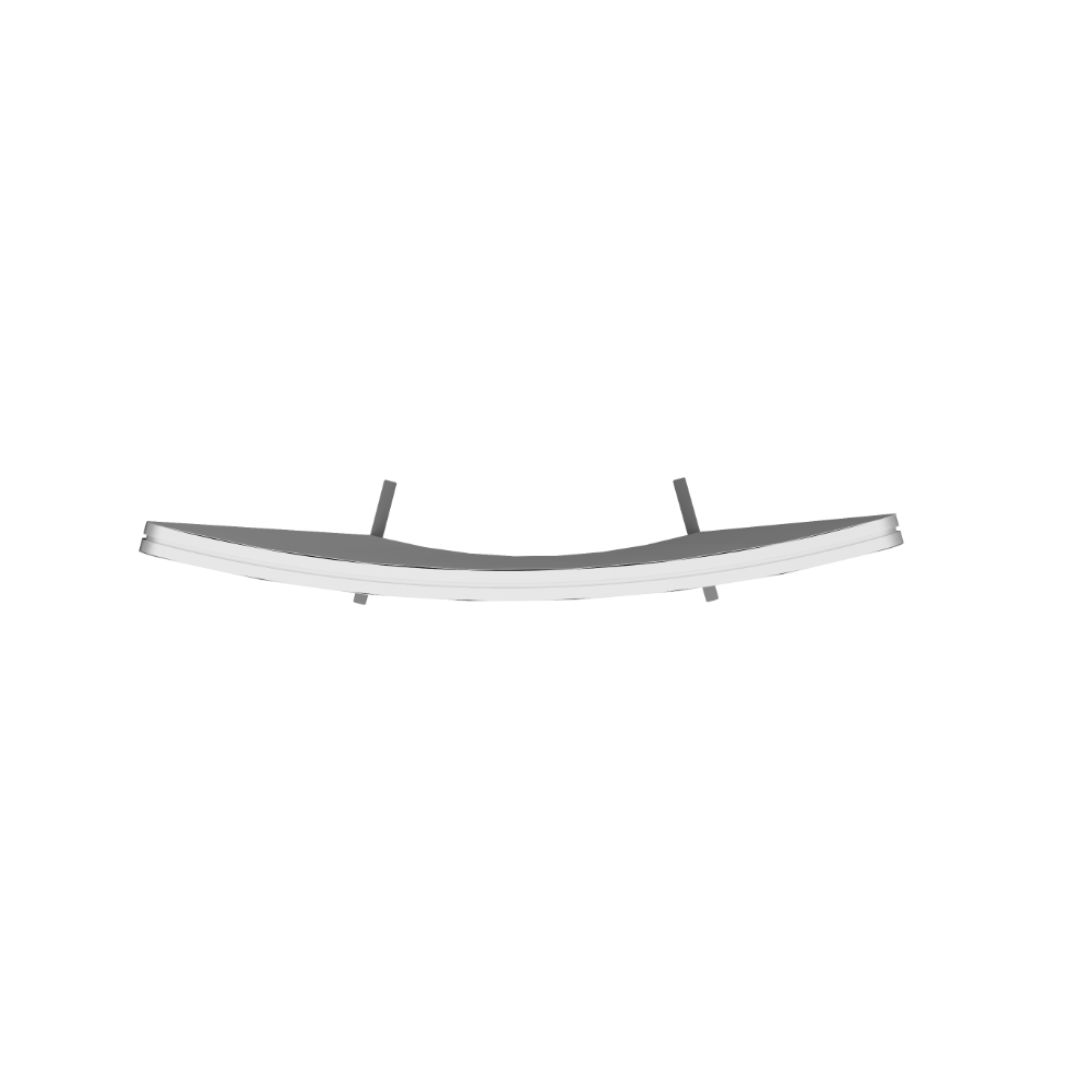 Vector Frame Curved 02 Fabric Banner Display