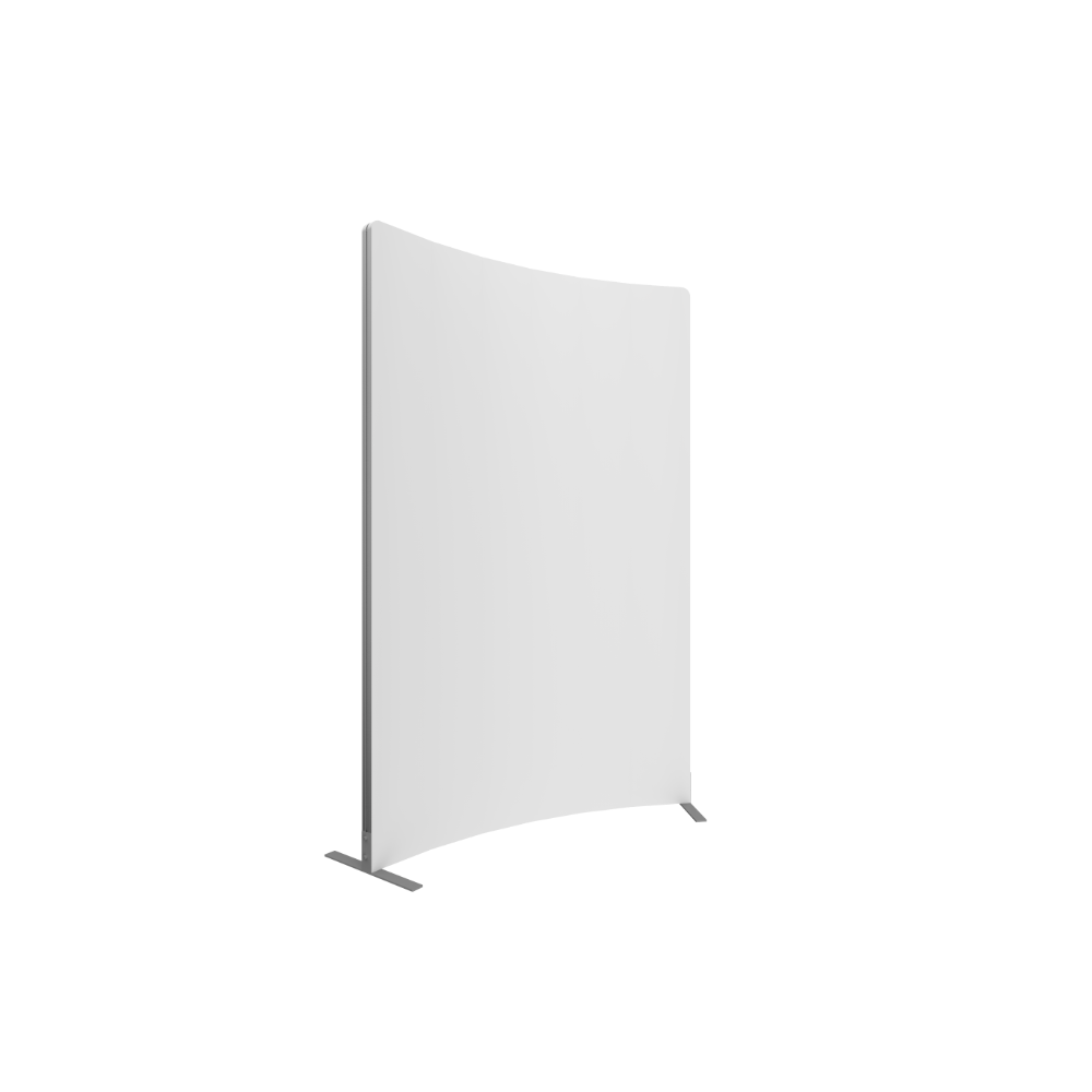 Vector Frame Curved 03 Fabric Banner Display
