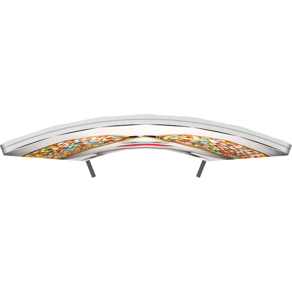 Vector Frame Curved 03 Fabric Banner Display