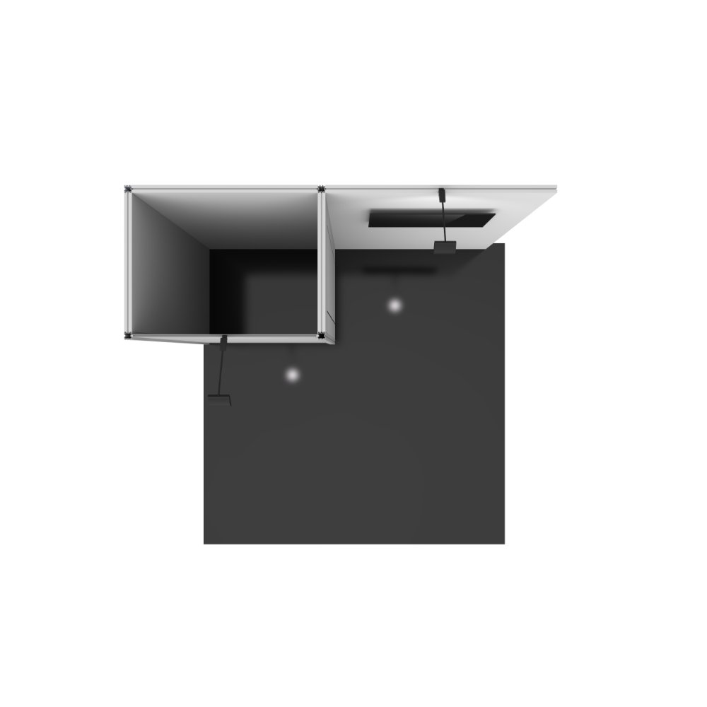 Vector Frame Master 10ft Modular Backwall Kit 25