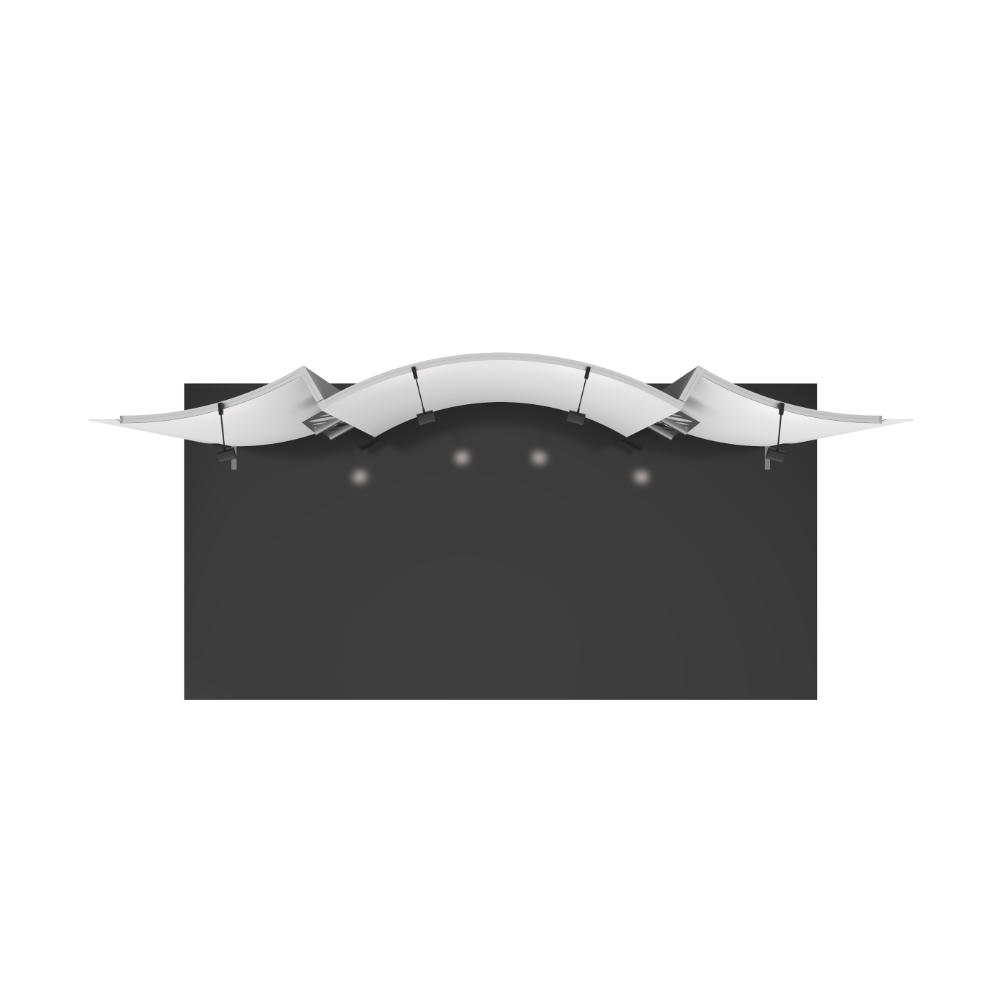 Vector Frame Master 20ft Modular Backwall Kit 17