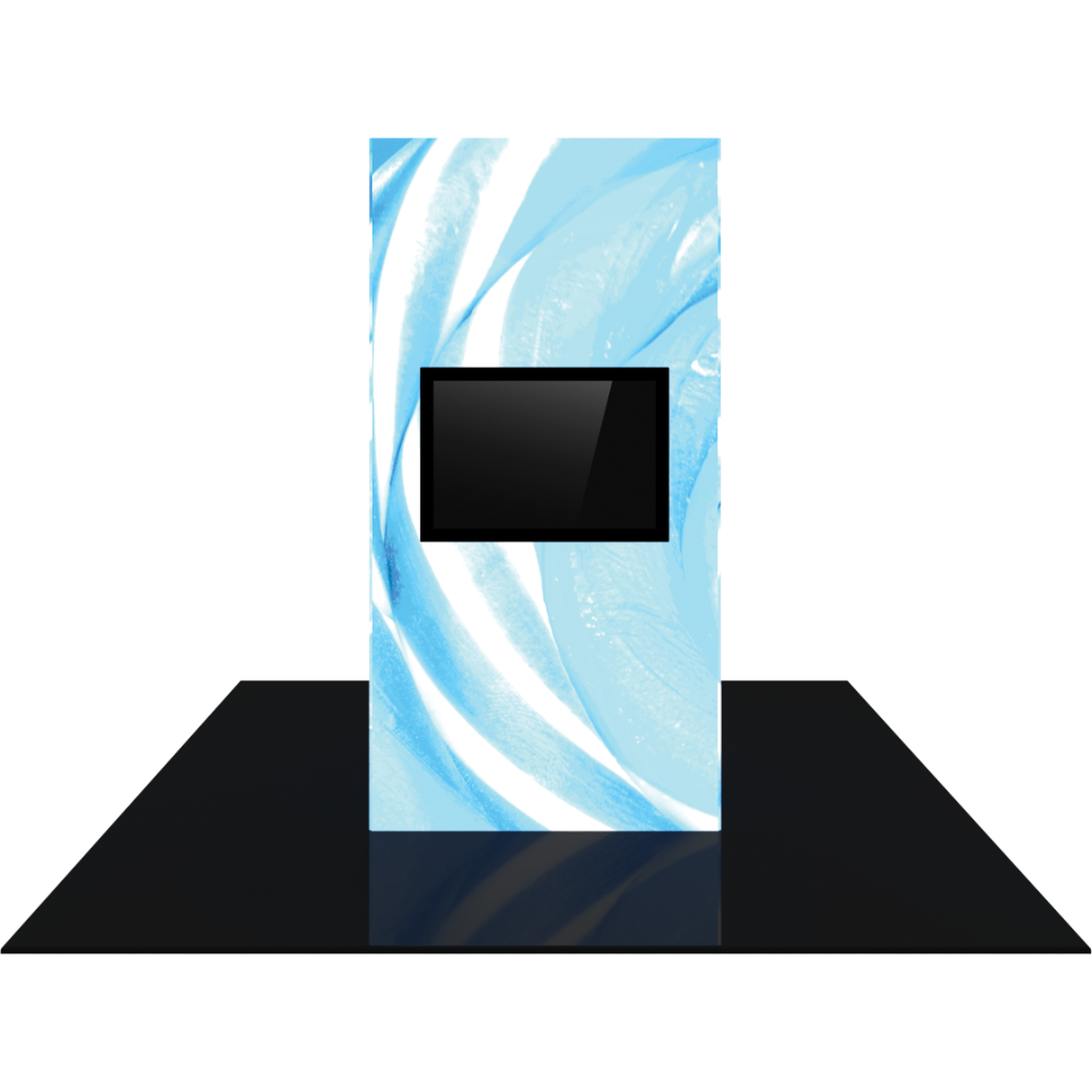 Vector Frame Modular Backlit Monitor Tower 02 (4' x 8')