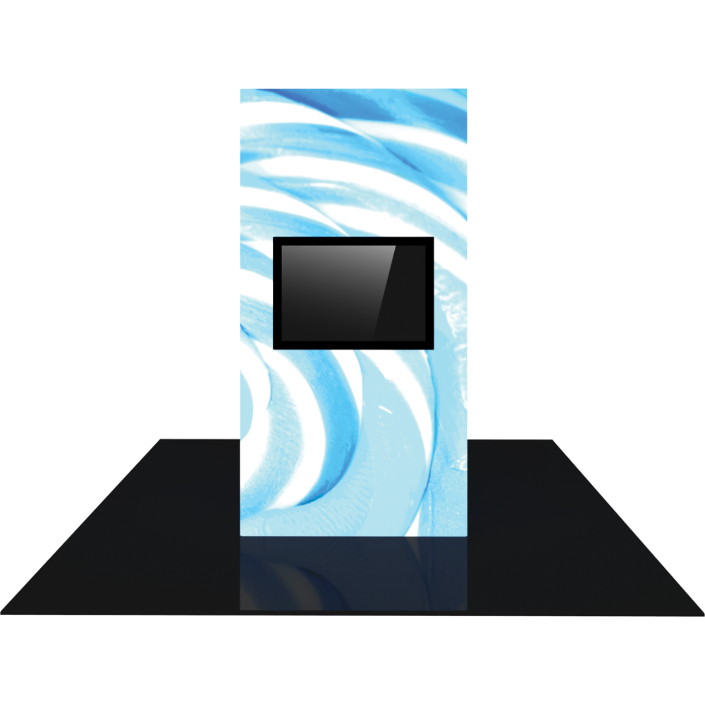 Vector Frame Modular Backlit Monitor Tower 02 (4' x 8')