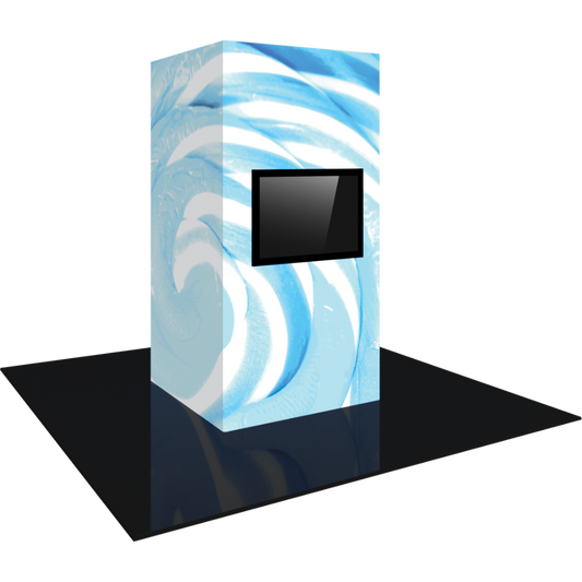 Vector Frame Modular Backlit Monitor Tower 02 (4' x 8')