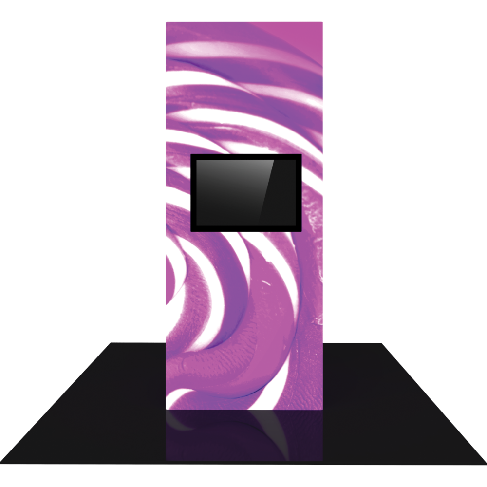 Vector Frame Modular Backlit Monitor Tower 04 (4' x 10')