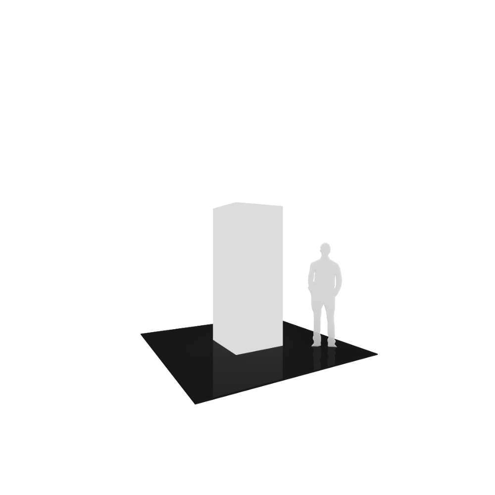 Vector Frame Modular Backlit Tower 01 (3' x 8')