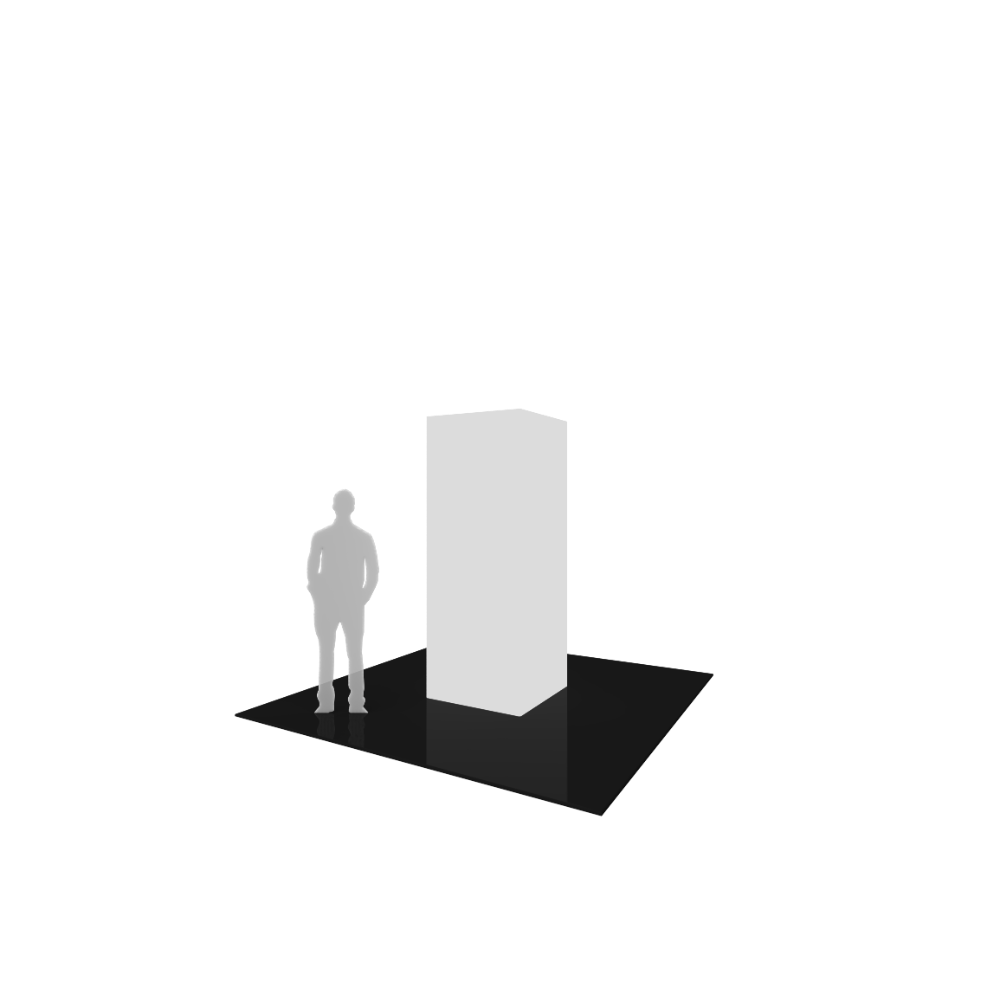 Vector Frame Modular Backlit Tower 01 (3' x 8')