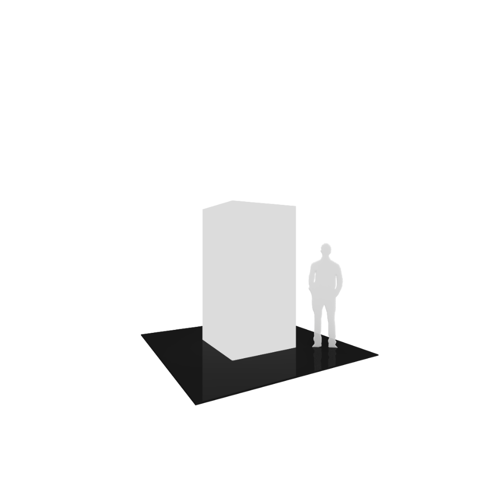 Vector Frame Modular Backlit Tower 02 (4' x 8')