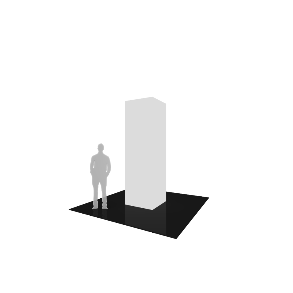 Vector Frame Modular Backlit Tower 03 (3' x 10')