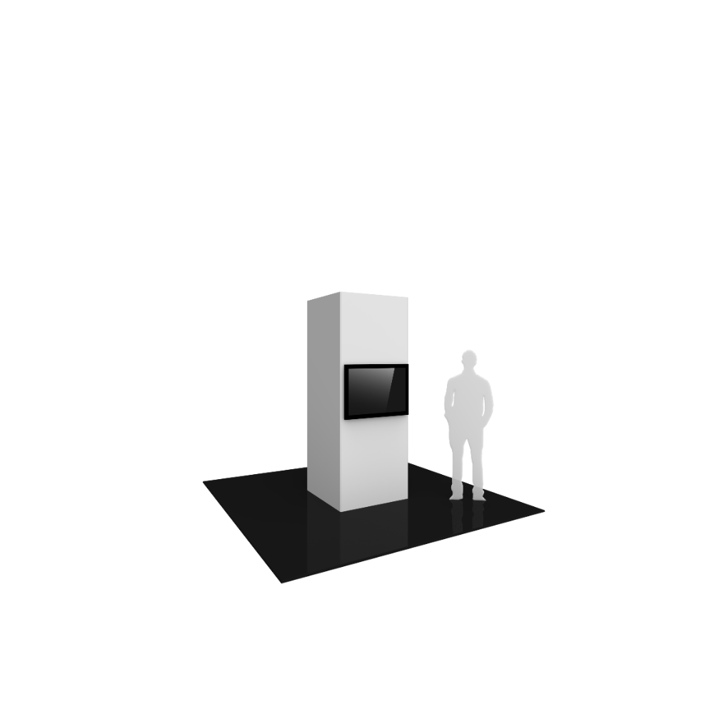 Vector Frame Modular Monitor Tower 01 (3' x 8')
