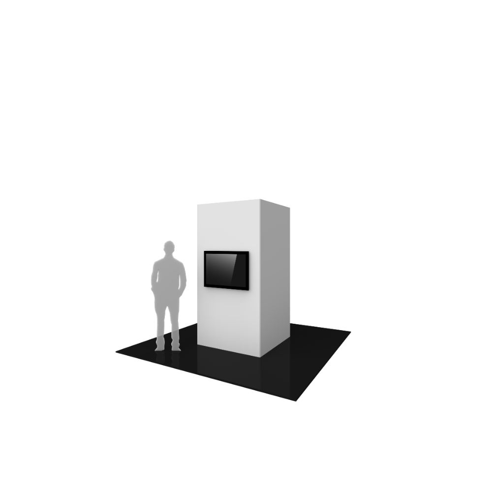 Vector Frame Modular Monitor Tower 02 (4' x 8')