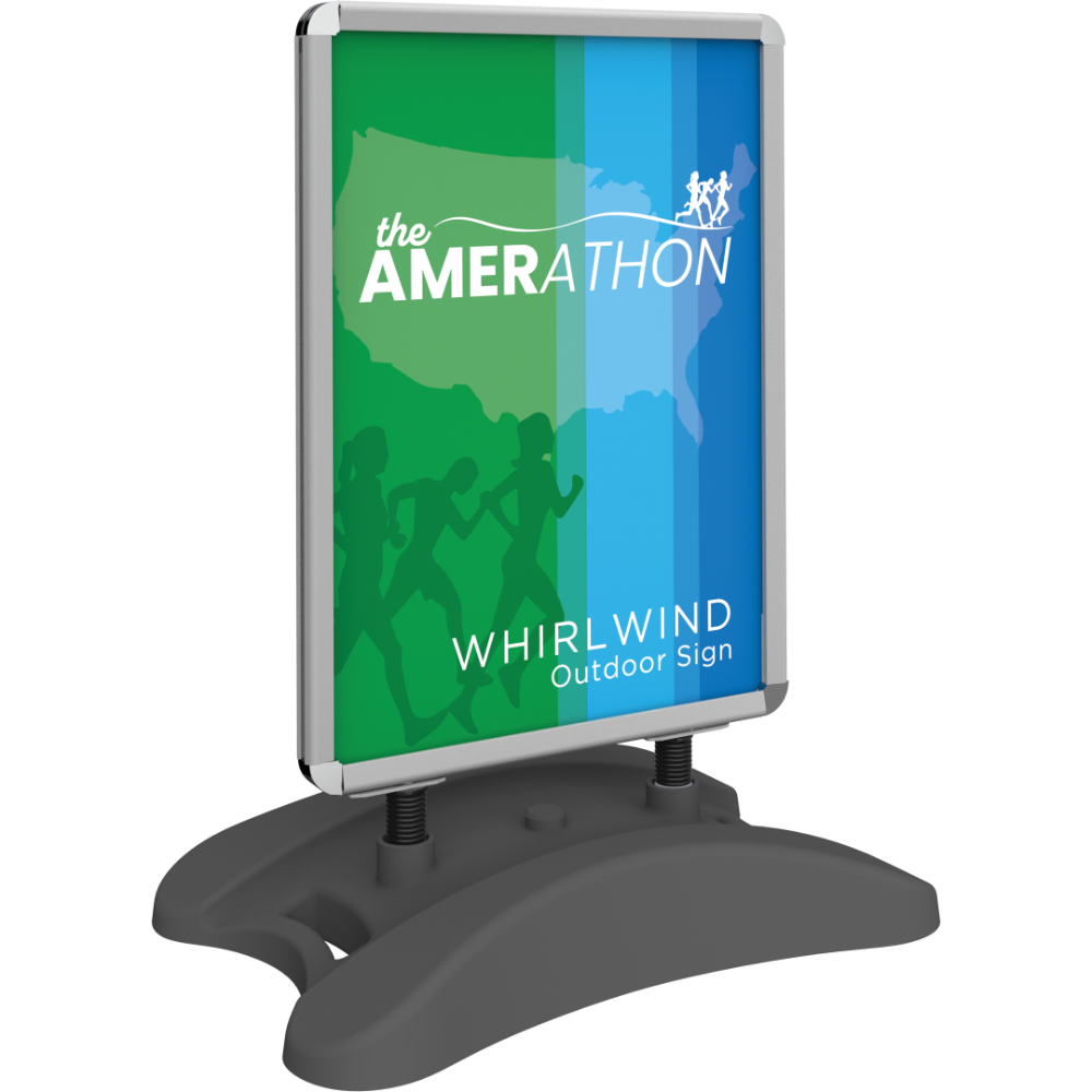 Whirlwind Outdoor Sign Stand