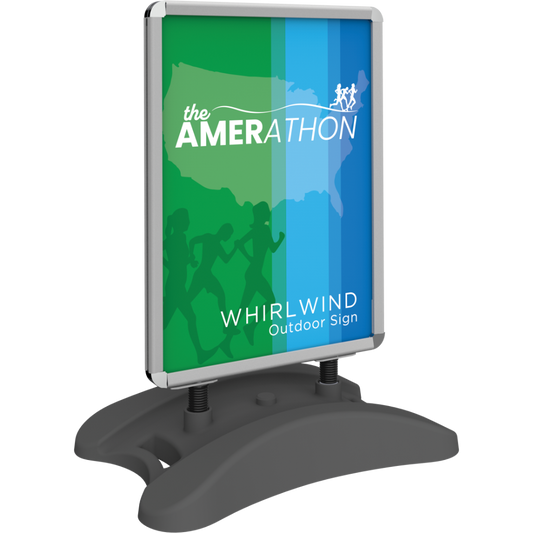 Whirlwind Outdoor Sign Stand