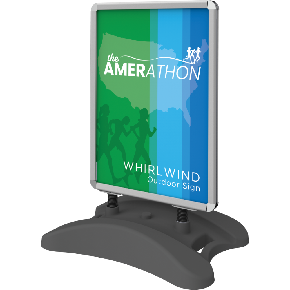 Whirlwind Outdoor Sign Stand