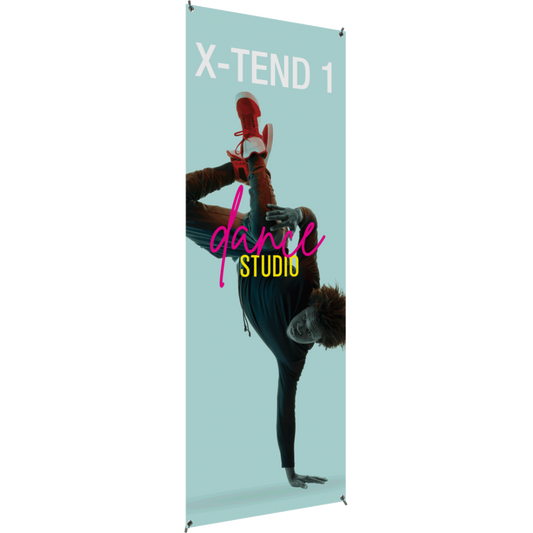 X-TEND 1 Spring Back Banner Stand