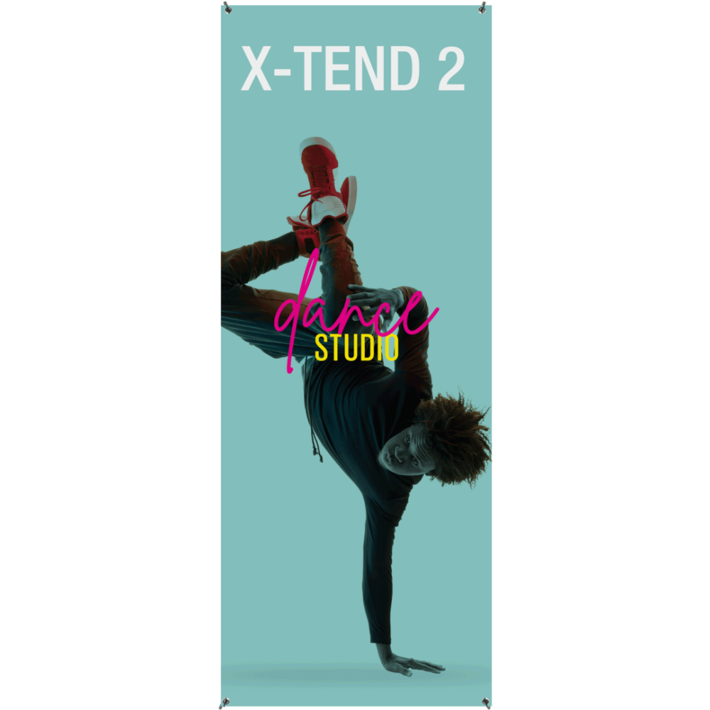X-TEND 2 Spring Back Banner Stand