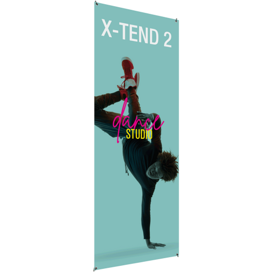 X-TEND 2 Spring Back Banner Stand