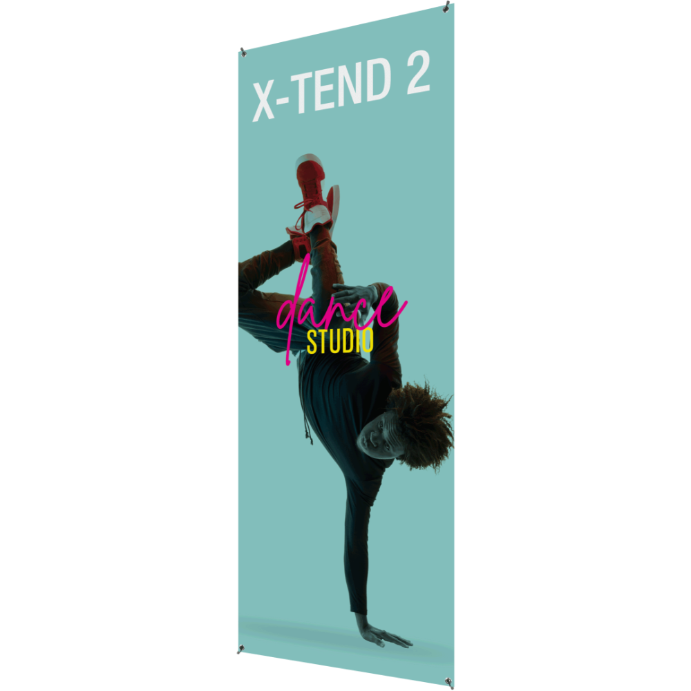 X-TEND 2 Spring Back Banner Stand