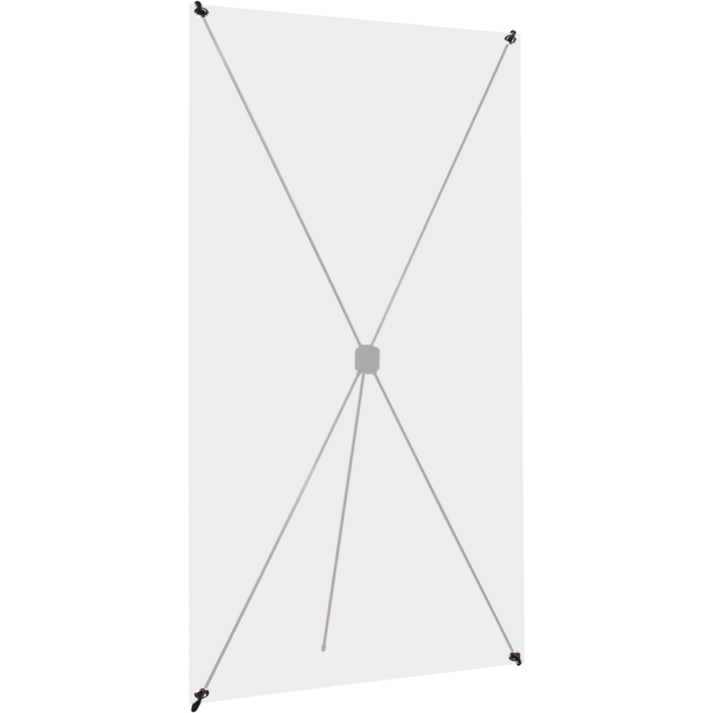 X-TEND 3 Spring Back Banner Stand