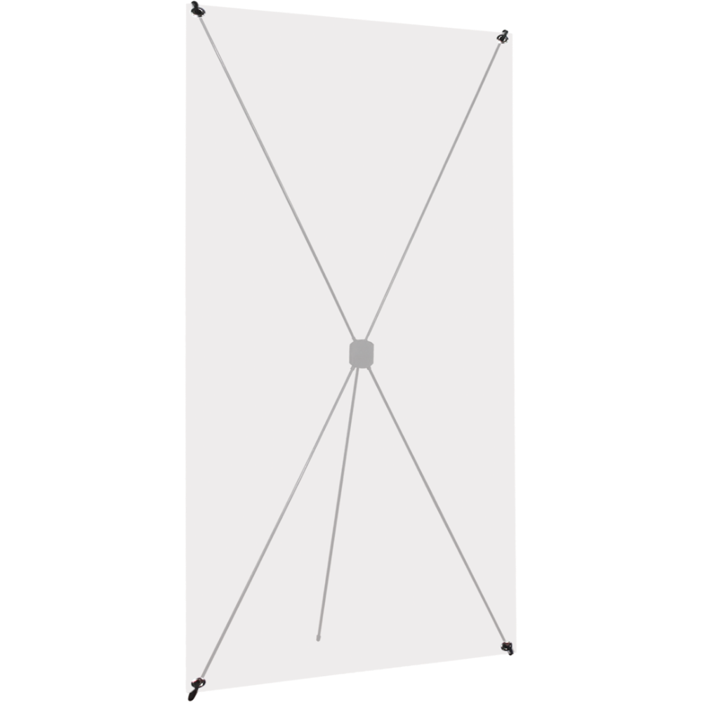 X-TEND 4 Spring Back Banner Stand