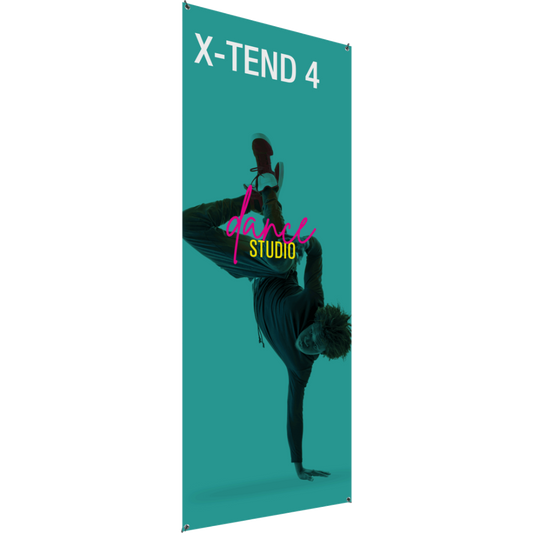 X-TEND 4 Spring Back Banner Stand