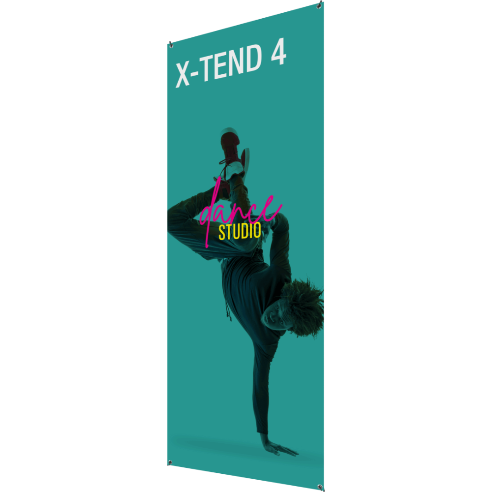 X-TEND 4 Spring Back Banner Stand
