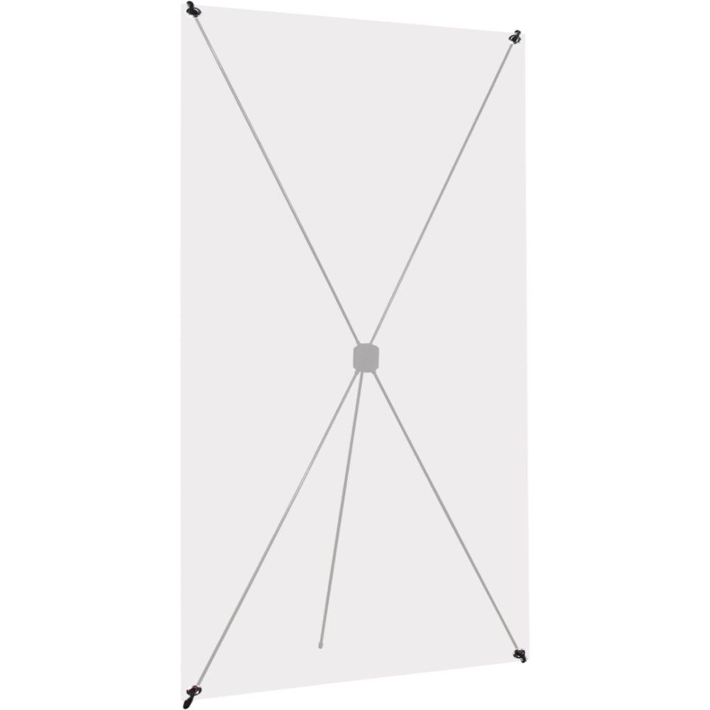 X-TEND 5 Spring Back Banner Stand