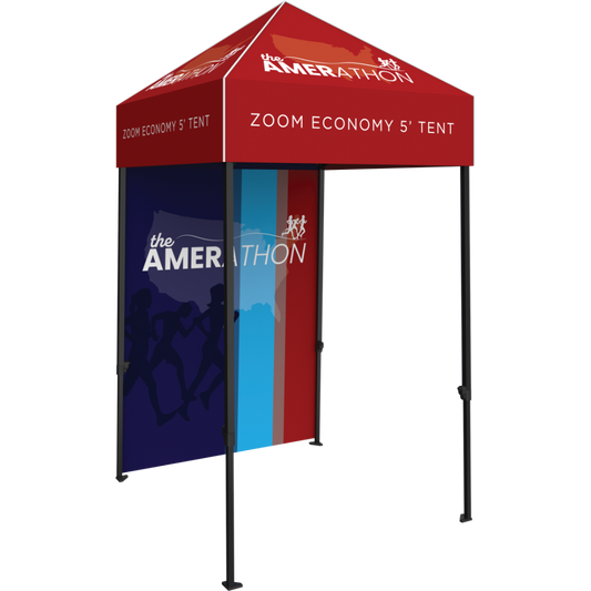 Zoom Economy 5' Popup Tent Full Wall