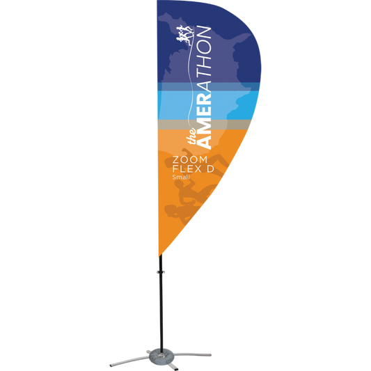 Zoom Flex D-Shaped Flag Small
