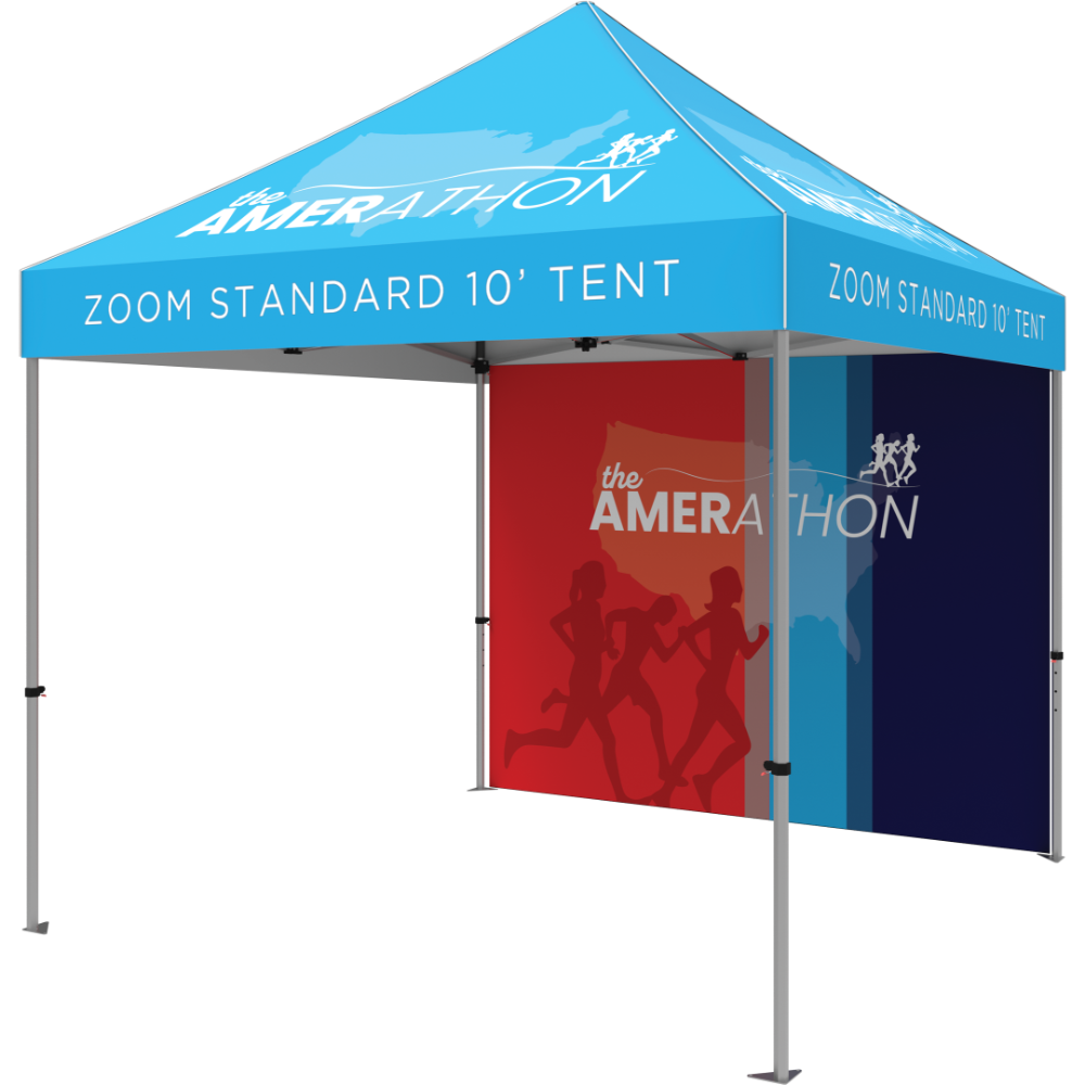 Zoom Economy and Standard 10' Popup Tent Full Wall Only