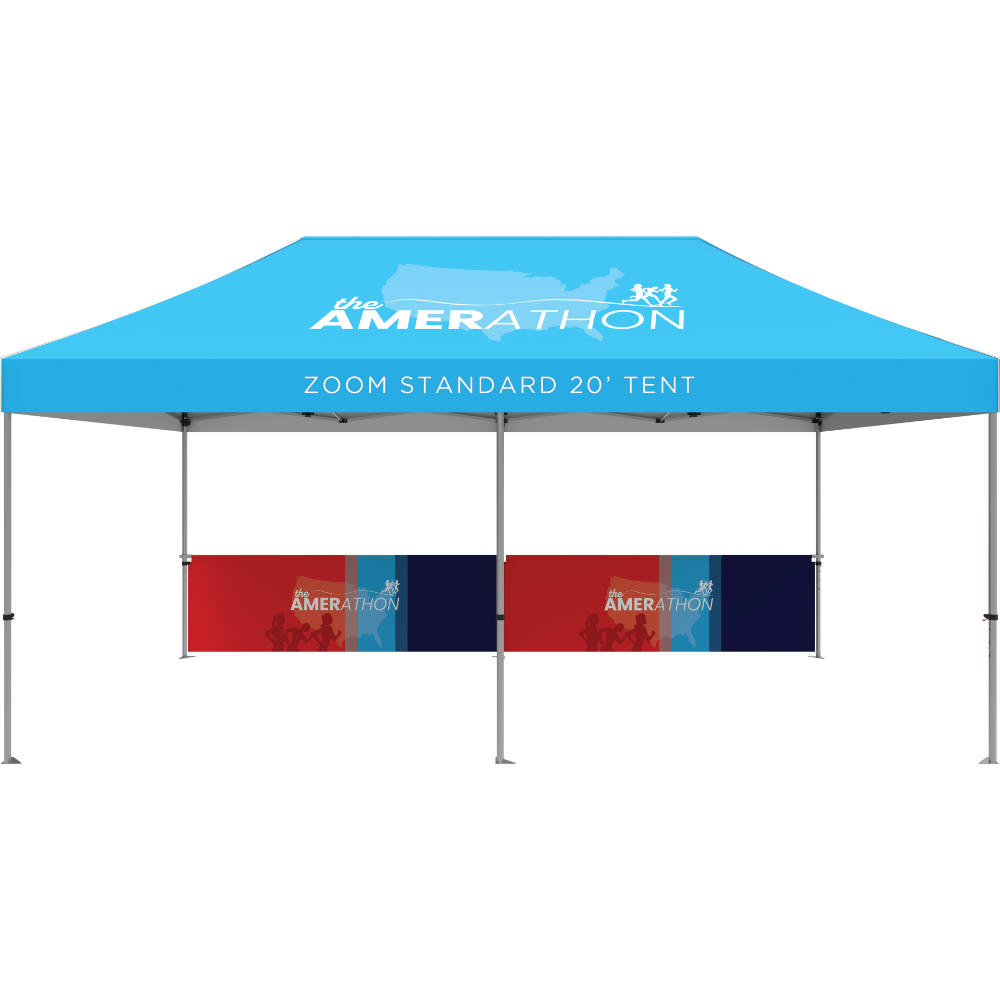 Zoom Standard 20' Popup Tent Half Wall Kit Only