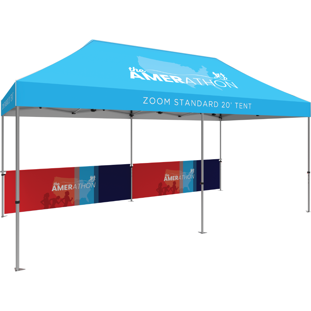 Zoom Standard 20' Popup Tent Half Wall Kit Only