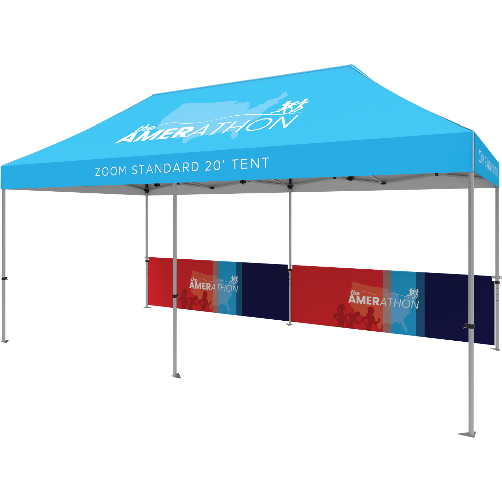 Zoom Standard 20' Popup Tent Half Wall Kit Only